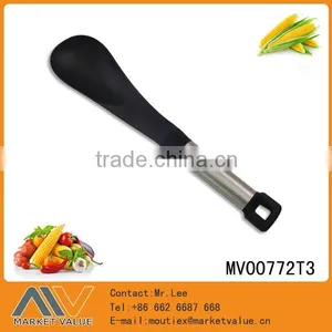 NYLON SILICONE HIGH HEAT RESISTANT COOKING STAINLESS HANDLE SLOTTED TURNER SLICE thumbnail-4