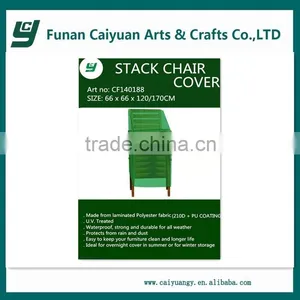 UV and Waterproof Patio Lowes Outdoor Furniture Cover for Stack Chair thumbnail-3