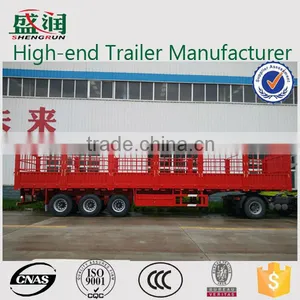 Transport Semi Trailer Shengshun Auto Side Wall Semi Trailer thumbnail-4
