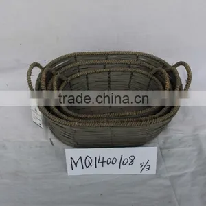 Wicker Baskets Wholesale Straw Basket thumbnail-2