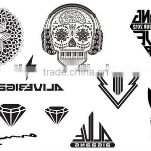 Fancy Custom Shaped Body Tatoo Sticker thumbnail-1