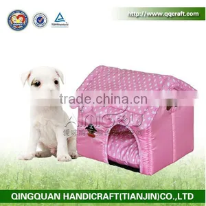 Liwen Wrought Iron Dog Bed & Wooden Pet House & Cardboard Cat House thumbnail-2