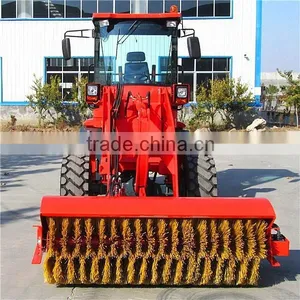 High Quality Chinese Wheel Loader TY18 With Road Sweeper thumbnail-1