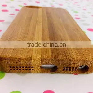 OEM Carbonized Bamboo Wood Cell Case for Iphone Cover for Iphone 5 Two Parts With Press Key thumbnail-4