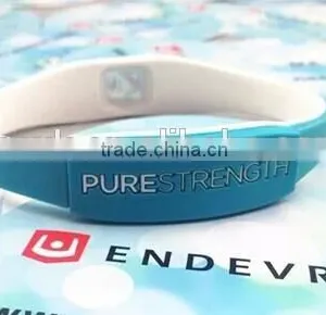 Fashion Pure Strength Rubber Bracelet Silicon thumbnail-2