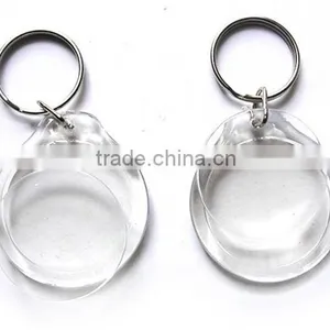 High Transparency Acrylic Mulit-shape Keychain Factory Whole Sale thumbnail-3