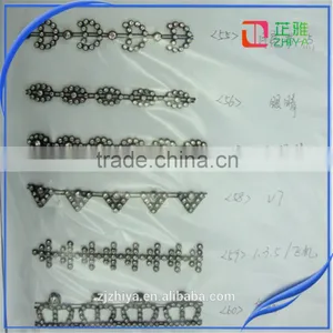 Ss10 Plastic Base Crystal Rhinestone Trim thumbnail-1