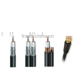 75-OHM-Coaxial Cable(RG6 Cable,Dual RG6 Cable,RG59 Cable With Power Cable 3C-2V Cable With Connector thumbnail-1
