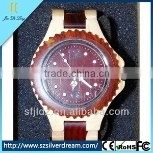 2014 Natural Wooden Watch Wood Quartz Ladies Watches thumbnail-1