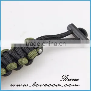 2016 Adjustable Premium Fishing Wilderness Tool Paracord Survival Bracelet thumbnail-4