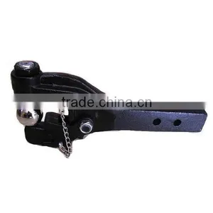 4wd Trailer Hitch Receiver Pintle Hook Mount Adjustable Tow Hook thumbnail-1
