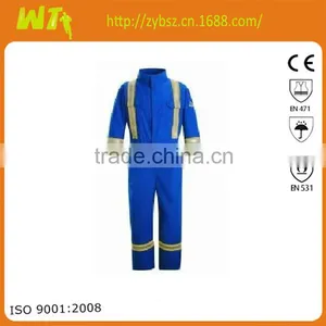 Wholesale Work Wear, Custom Work Uniform, Dark Blue Cotton Coverall for Men thumbnail-1