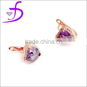 Wholesale 925 Sterling Silver CZ Bridal Earrings thumbnail-1