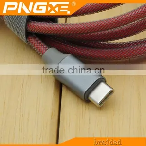 Professional Mobile Phone Manufacturers Fishnet Type c Usb Cable for Smartphone thumbnail-2