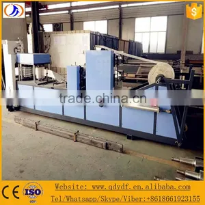 Full Automatic Three Folding Paper Napkin Tissue Paper Embossing and Packaging Machinery thumbnail-2