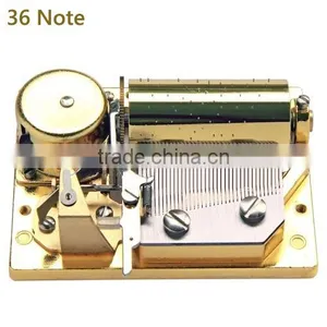 36 Note Large Wind Up Luxury Musical Box Mechanism thumbnail-1