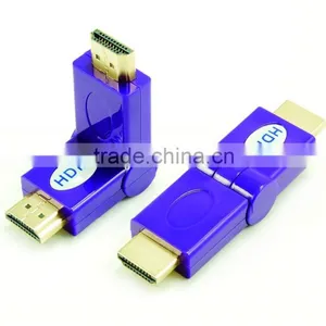 HDMI Male to Male Adapter Rotating 180 Degree thumbnail-3