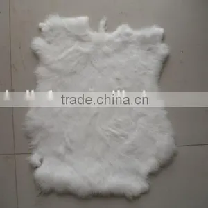 Tanned Rabbit Fur Skin, Dyed Color thumbnail-2
