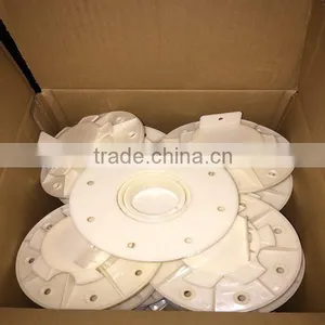 ABS Material White Adjustable Plastic Floor Pedestal. thumbnail-1