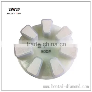4 Inch Dry Diamond Resin Concrete Polishing Pad for Floor,like Marble ,granite,concrete thumbnail-2