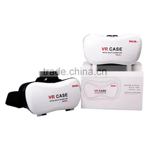 5th VR Case Headmount Virtal Reality Box 3D Glasses for IPhone 6/6 Plus Android Smartphone+Bluetooth Remote Controller thumbnail-5