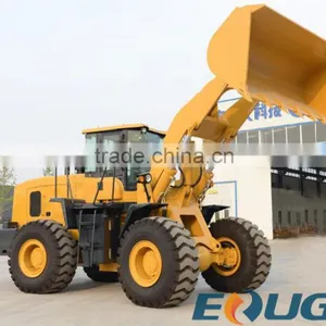 Chinese Price Front Loader Wheel Loader ZL50 5 Ton Wheel Loader For Sale thumbnail-4
