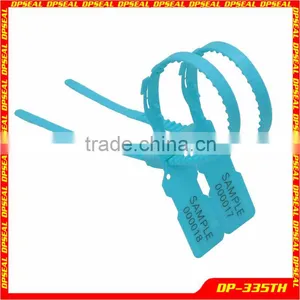 High Security Pull Tight Tear off Plastic Seal, Bag Seals, Pull Tight Tamper Proof Tear off Plastic Seal DP-335TH thumbnail-3