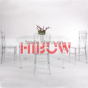 Acrylic Transparent Dining Table for Sale thumbnail-1