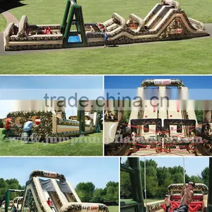 Boot Camp Inflatable Obstacle Course,80ft Obstacle Course Dry Games Adults Inflatable Sports thumbnail-1