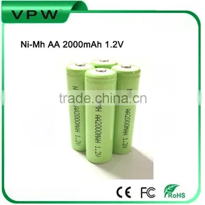 Microphone 1.2V 2000mAh Ni-MH Rechargeable Battery thumbnail-1