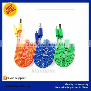 KLT Best Offer Ultrathin Braid USB Cable thumbnail-1