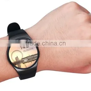 Full Display Round IPS Screen LCD MTK2502C BT4.0 Blood Pressure Monitor Watch KW18 thumbnail-4