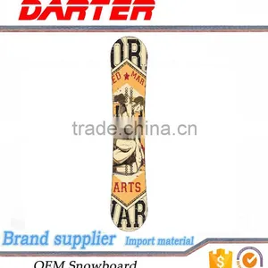 Classic Style Design Good Quality Poplar Wood Core Snowboard Ski Set thumbnail-1