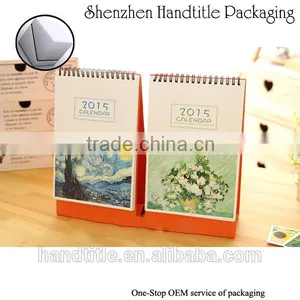 Wholesale China Cheap Printable Paper Islamic Calendar Desk Calendar for 2016 thumbnail-5
