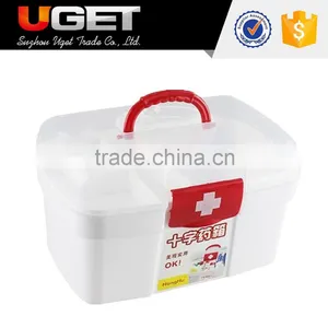 Snap Closures Design Top Quality Rugged Plastic Storage Box With Lid Handle thumbnail-1