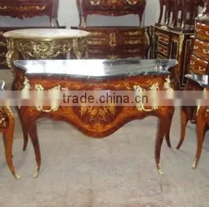 French Marble Top Commode thumbnail-4