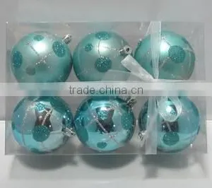 Wholesale Christmas Color Ball Sphere Garden Ornament Hollow Balls thumbnail-1