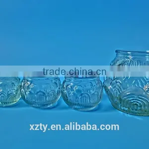 Candle Eco-friendly Glass Lotus Flower WAX Candle Jar thumbnail-1