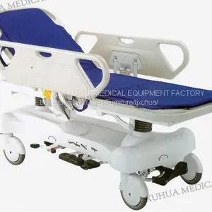 Multi-Function Hydraulic Hospital Patient Transfer Stretcher Trolley With ABS Mattress Platform, X-ray Transparent Model thumbnail-1
