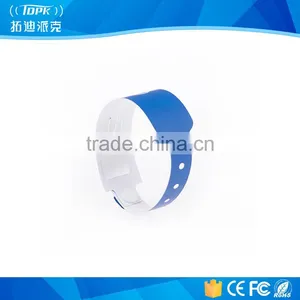 HF CHIP,UHF Paper Disposable RFID Wristbands ZZ003 thumbnail-1
