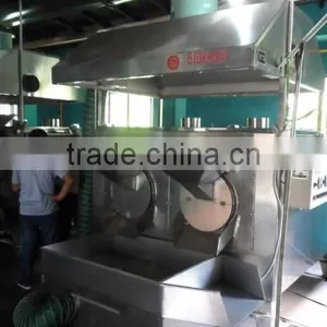 LPG Heating Oily Seeds Cocoa Beans Rotary Roaster Machine thumbnail-3