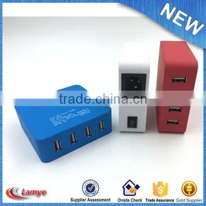 Whoelsale Travel Multiple 5v 5.0a Wall Mount Usb Charger thumbnail-3