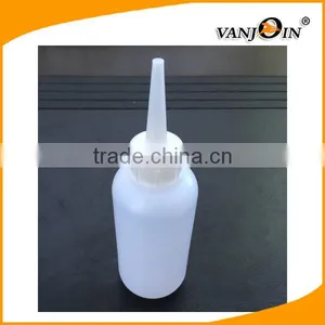 Empty PE Material 120ml 4oz Squeezable Plastic Glue Bottle Wholesale thumbnail-3