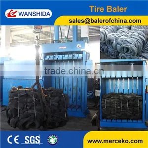 New Condition and Automatic Y82-100 Waste Tire Baler Machine(factory and Supplier) thumbnail-1