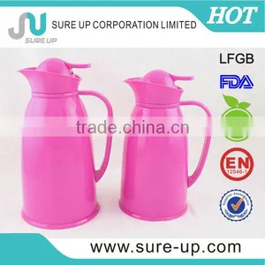 Elegant Plastic Outer Glass Inner Coffee Cooler Vacuum Jug,outdoor Jug (JGDO) thumbnail-1