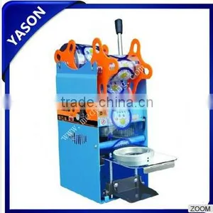 Manual Bubble Tea Sealing Machine Plastic Food Containers Sealing Machine thumbnail-1