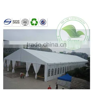 Large Aluminum White PVC Coated Fabric Outdoor Prefab Roof House for Wedding thumbnail-1