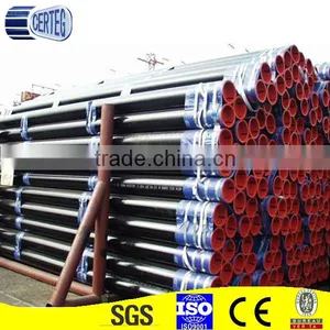 API 5L Grade B/ X42/52/X60/X65/70 Carbon Steel Seamless Oil Gas Line Pipe thumbnail-2