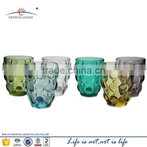 Wholesale Purple Cheap Bubble Glass Goblet for Gift thumbnail-6
