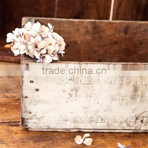 Vintage Primitive Wooden Crate thumbnail-1